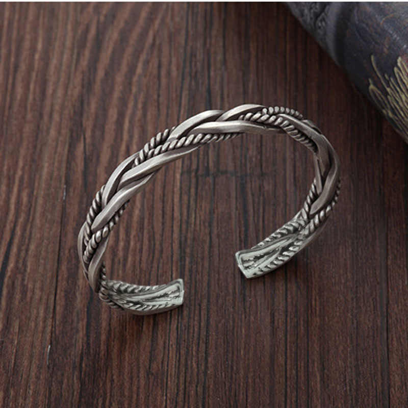 Classic Design Adjustable Kada Bracelet | Premium Alloy - For Men | Includes: Bracelet