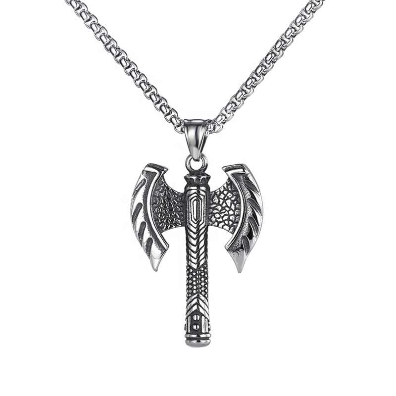 Nordic Design Viking Necklace | Premium Alloy - For Men | Includes: Necklace