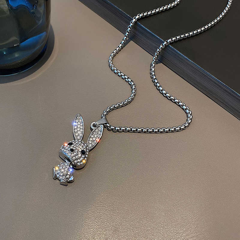 Whimsical Rabbit Necklace | Premium Alloy - For Women | Includes: Necklace