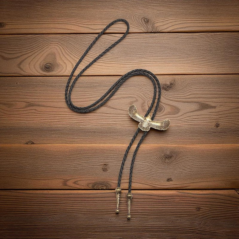 Bold Eagle Bolo Tie | Premium Alloy - For Unisex | Includes: Bolo Tie