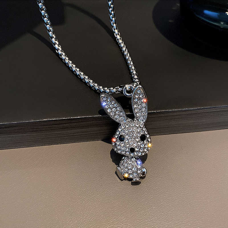 Whimsical Rabbit Necklace | Premium Alloy - For Women | Includes: Necklace