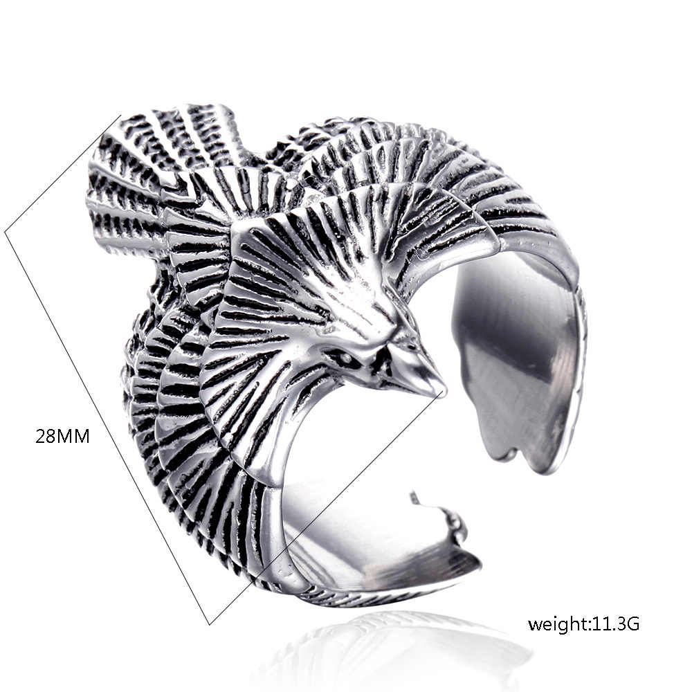 Freedom Eagle Ring | Premium Alloy - For Men | Includes: Ring