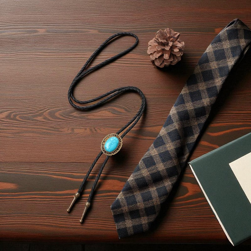 Tranquil Bolo Tie | Turquoise - For Unisex | Includes: Bolo Tie