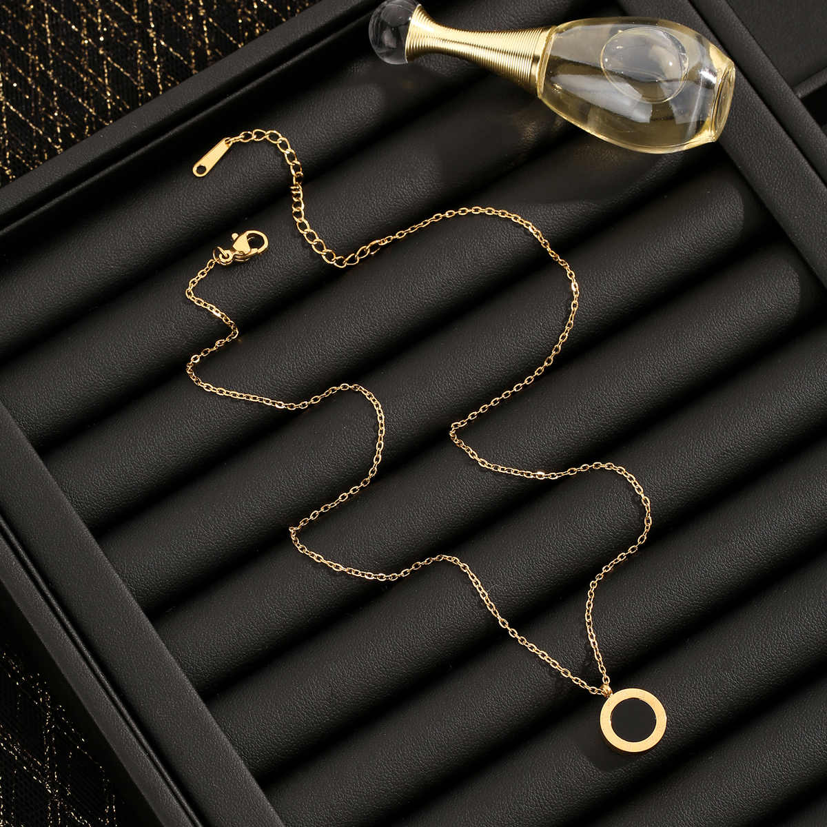 Timeless Roman Set | PVD 18K Gold Plated, Waterproof & Anti-Tarnish - For Women | Includes: Necklace, Bracelet, Earrings