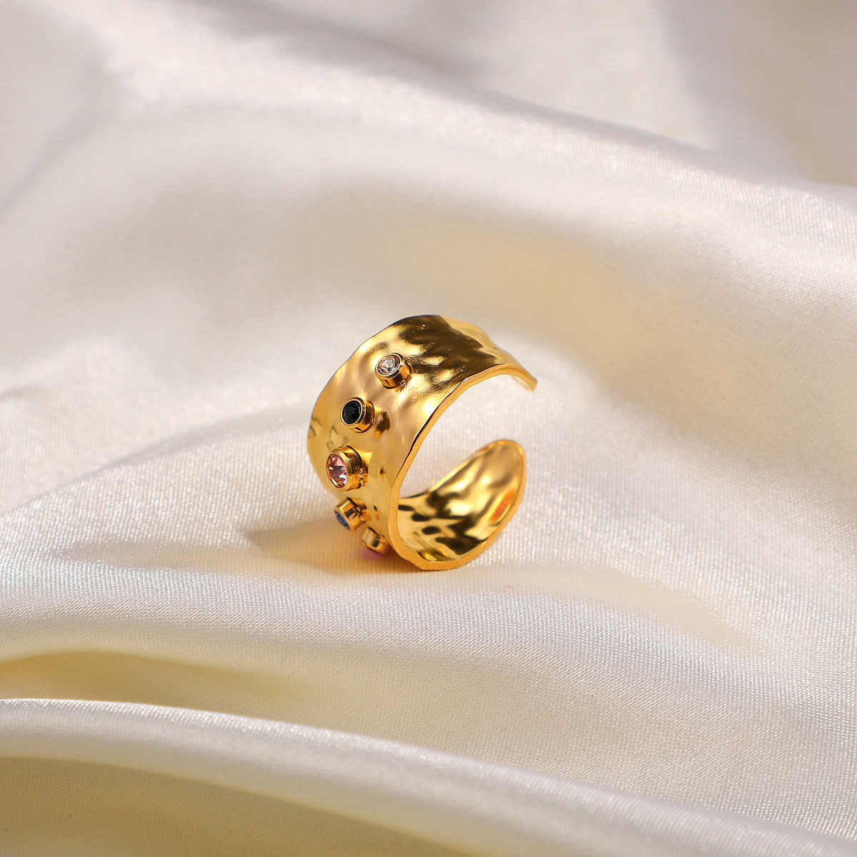 Chunky Celestial Ring | 18K PVD Gold Plated - For Women | Includes: Ring
