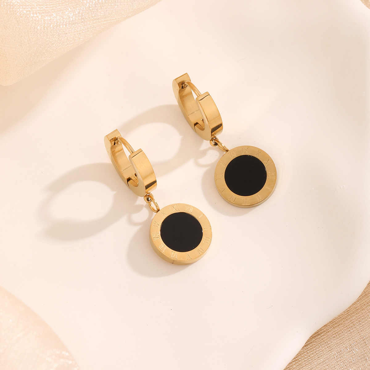Timeless Roman Set | PVD 18K Gold Plated, Waterproof & Anti-Tarnish - For Women | Includes: Necklace, Bracelet, Earrings
