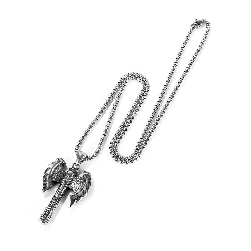 Nordic Design Viking Necklace | Premium Alloy - For Men | Includes: Necklace