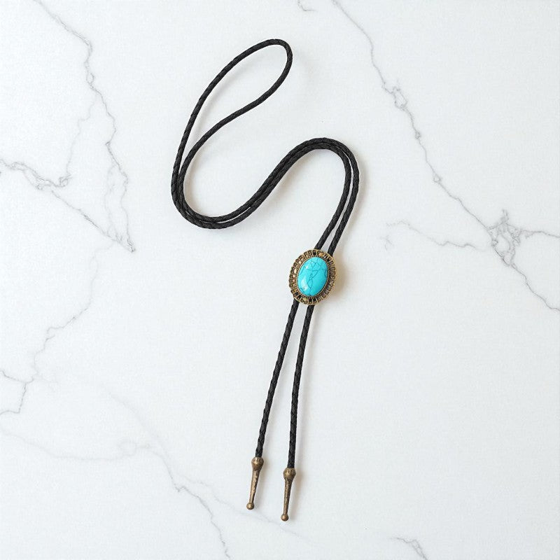 Tranquil Bolo Tie | Turquoise - For Unisex | Includes: Bolo Tie