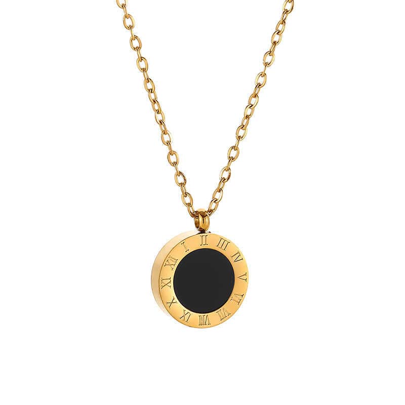 Timeless Roman Set | PVD 18K Gold Plated, Waterproof & Anti-Tarnish - For Women | Includes: Necklace, Bracelet, Earrings