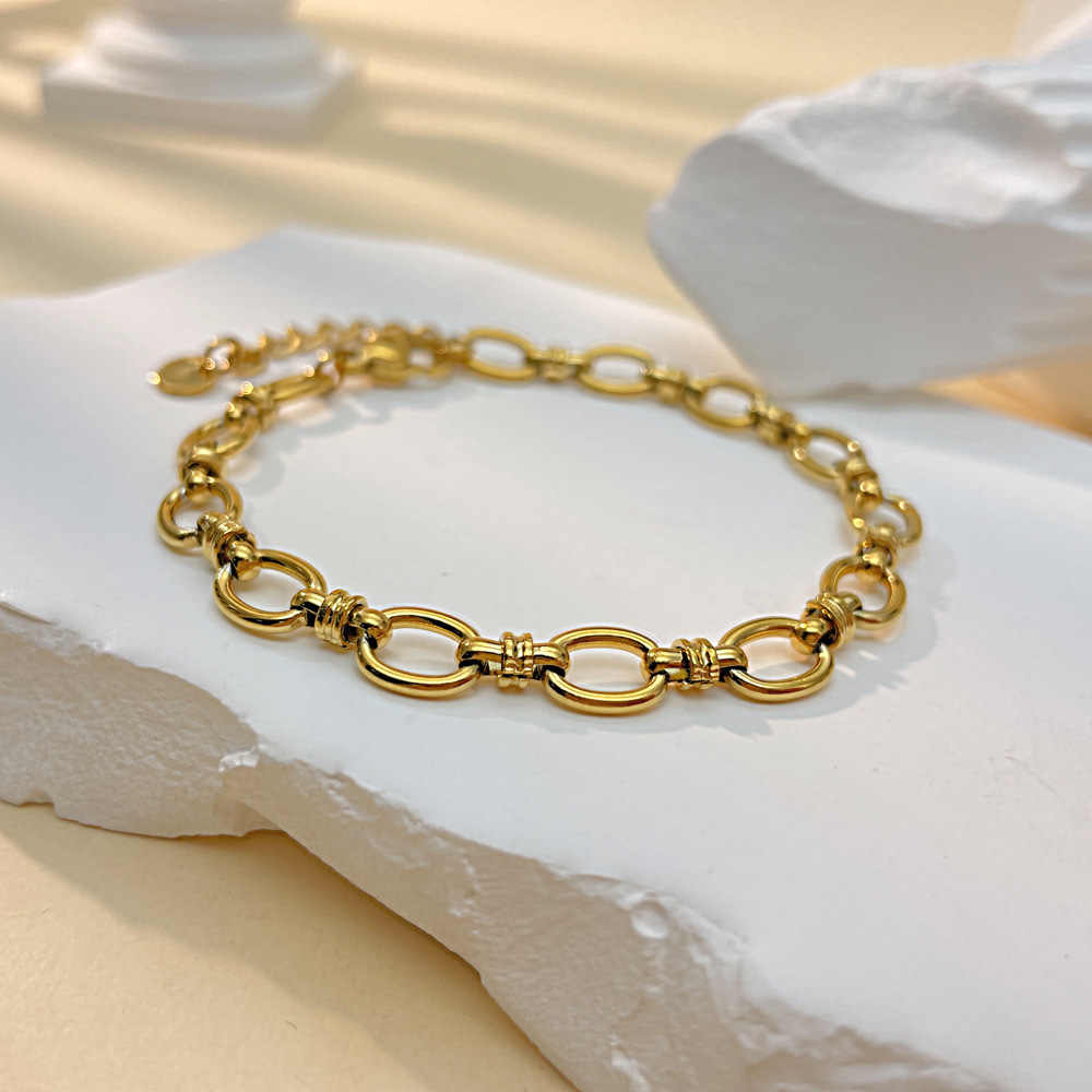 AuraLink Luxe Bracelet | PVD Gold Plated - For Women | Includes: Bracelet