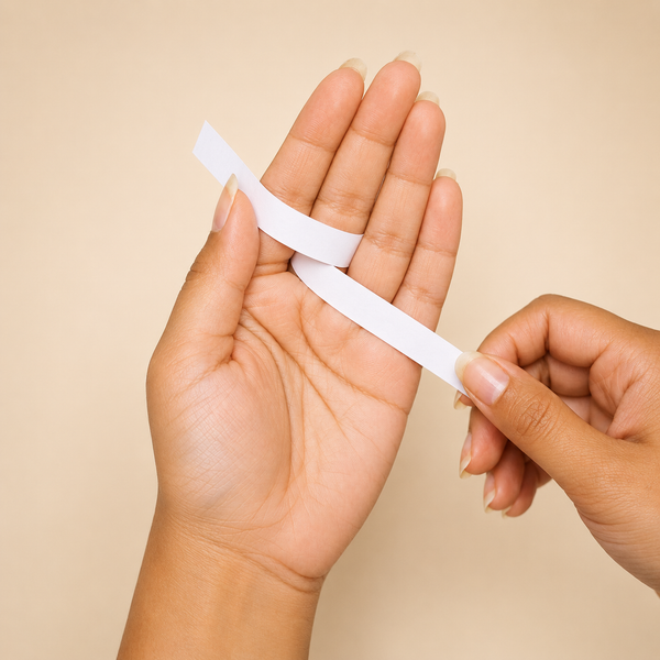 Wrap it tight around your finger