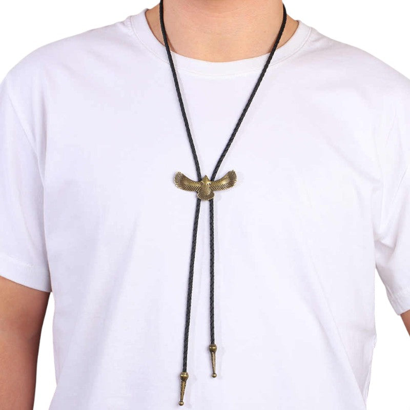 Bold Eagle Bolo Tie | Premium Alloy - For Unisex | Includes: Bolo Tie