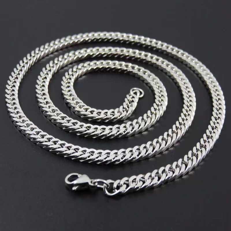 Twinned Necklace Bracelet Duo SET for MEN | REAL Steel - For Men | Includes: Necklace, Bracelet