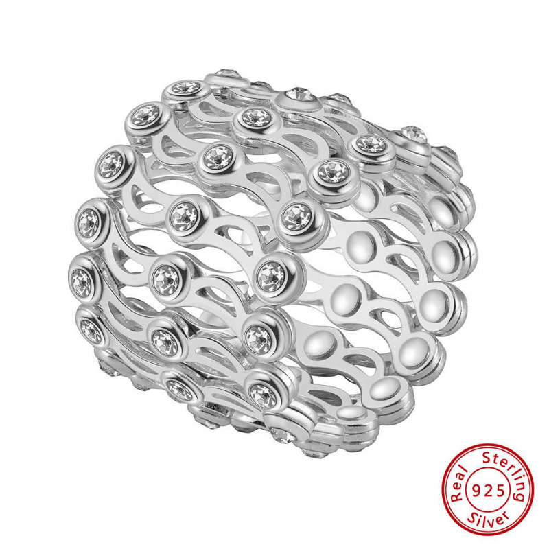 Elegant Convertible Ring/Bracelet | 925 Silver - For Women | Includes: Ring/Bracelet