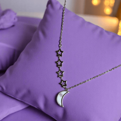 Twilight Orbit Necklace | 925 Silver - For Women | Includes: Necklace