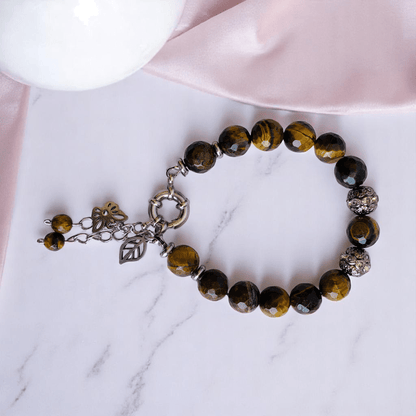 Divine Drape Bracelet | Tiger Eye Stone - For Women | Includes: Bracelet