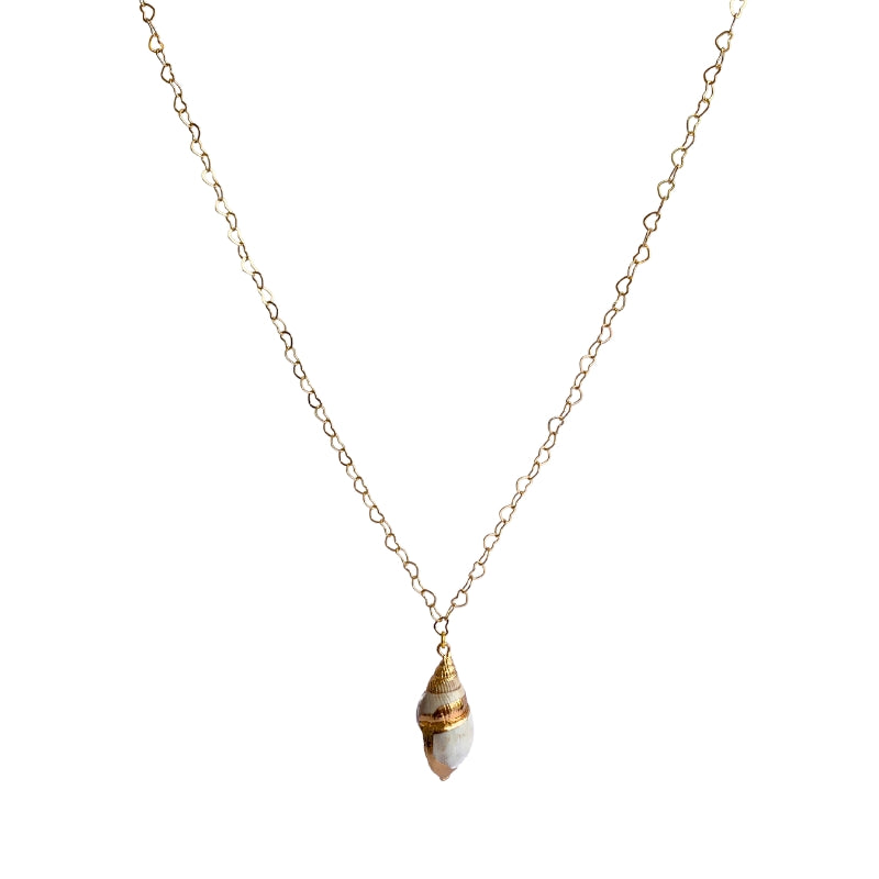 Whelk Shell Necklace | Common Whelk Shell- For Women | Includes: Necklace