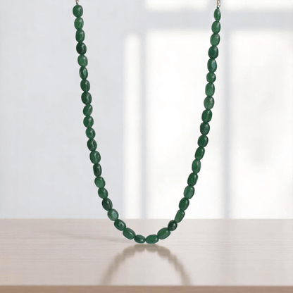 Emerald Dream Necklace | 925 Silver & Jade - For All | Includes: Necklace