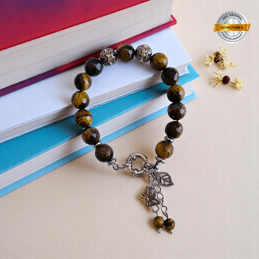 Divine Drape Bracelet | Tiger Eye Stone - For Women | Includes: Bracelet