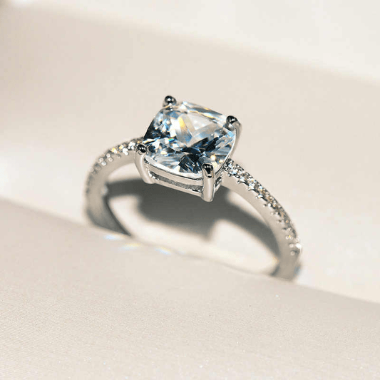 Crown Blaze Ring | 925 Silver & Zircon - For Women | Includes: Ring