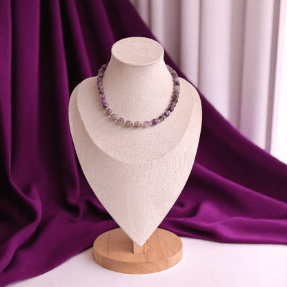Purple Pixie Necklace | 925 Silver & Amethyst Stone - For Girl Kids | Includes: Necklace
