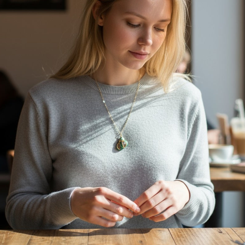 Florida Rock Shell Necklace | Natural Florida Rock Shell- For Women | Includes: Necklace