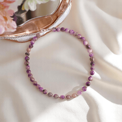 Purple Pixie Necklace | 925 Silver & Amethyst Stone - For Girl Kids | Includes: Necklace