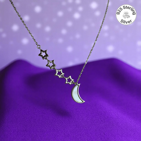Twilight Orbit Necklace | 925 Silver - For Women | Includes: Necklace