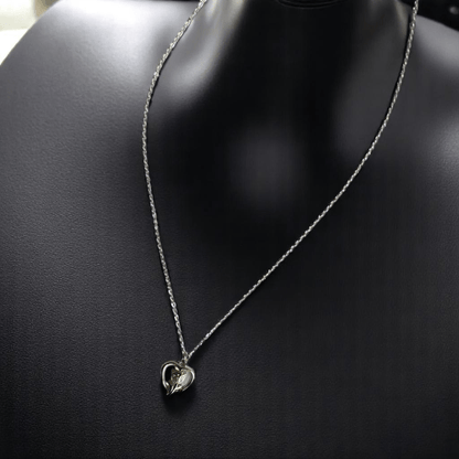 Romantic Rose Necklace | 925 Silver - For Women | Includes: Necklace