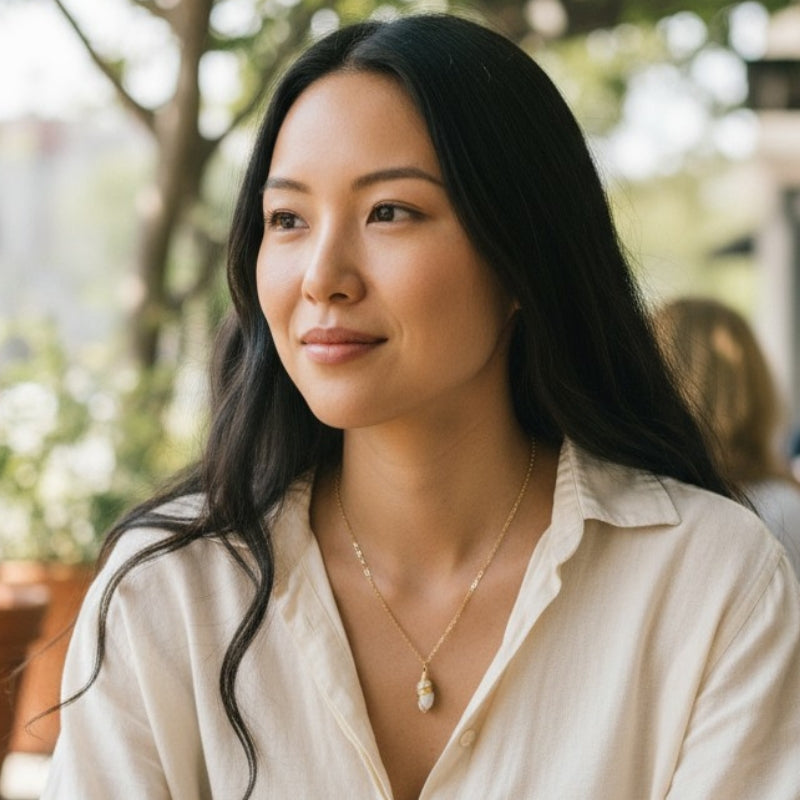 Whelk Shell Necklace | Common Whelk Shell- For Women | Includes: Necklace