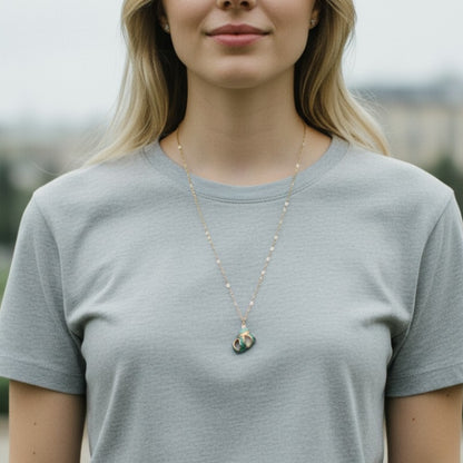 Florida Rock Shell Necklace | Natural Florida Rock Shell- For Women | Includes: Necklace