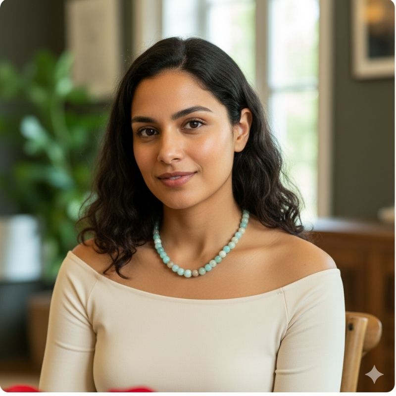 Balance Necklace | Multi Amazonite - For Women | Includes: Necklace