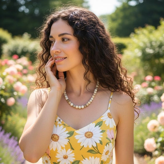 Bamboo Leaf Agate Necklace | Bamboo Leaf Agate | Unisex
