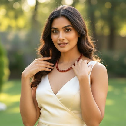 Bold Vitality Necklace | Carnelian - For Women | Includes: Necklace