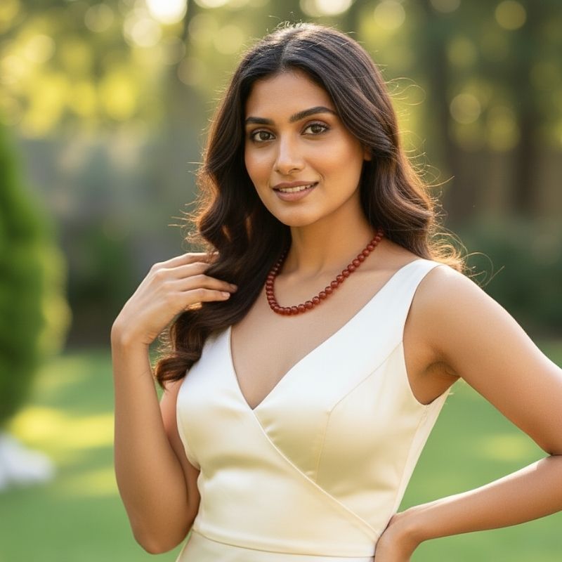 Bold Vitality Necklace | Carnelian - For Women | Includes: Necklace