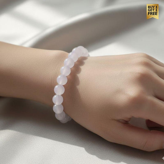 Clarity Bracelet | White Quartz | Includes: Bracelet
