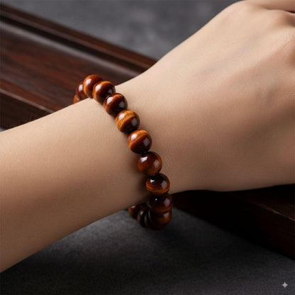 Courage Bracelet | Red Tiger Eye - For Unisex | Includes: Bracelet