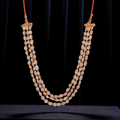 Citrine Crown Layered Necklace | Citrine Stone - For Women | Includes: Necklace