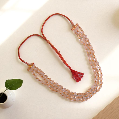 Citrine Crown Layered Necklace | Citrine Stone - For Women | Includes: Necklace