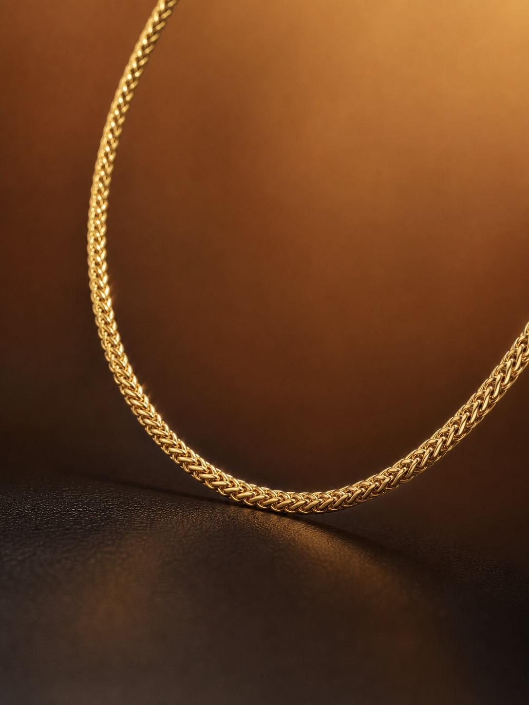 Weave BRAIDED CHAIN Necklace | Gold-Tone - For Women | Includes: Necklace