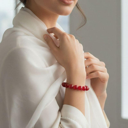 Energy Bracelet | Red Onyx - For Unisex | Includes: Bracelet
