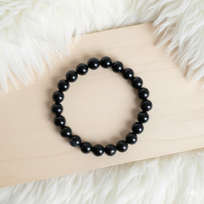 Mystic Bracelet Set | Black Obsidian & Dragon Vein - For Unisex | Includes: Bracelets (Set of 2)