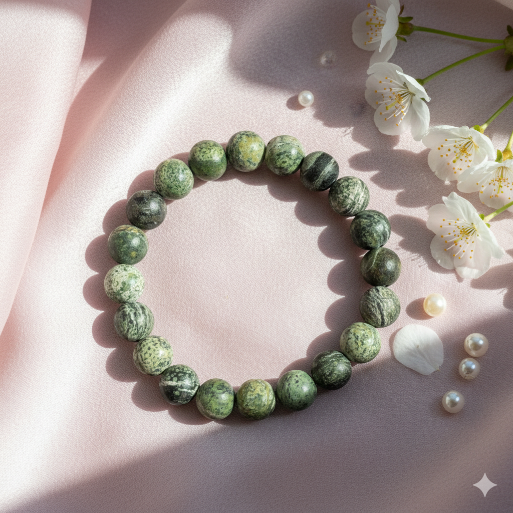 Healing Bracelet | Serpentine | Includes: Bracelet