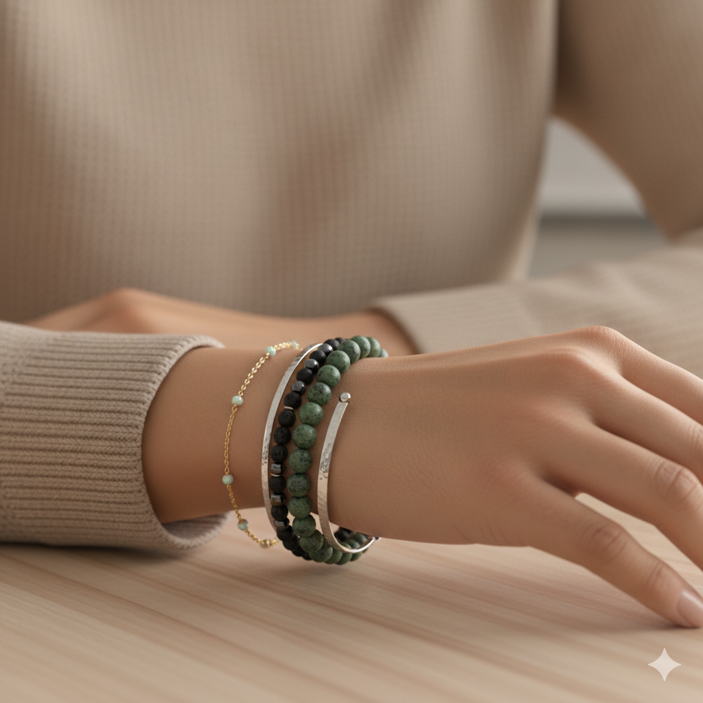 Healing Bracelet | Serpentine | Includes: Bracelet