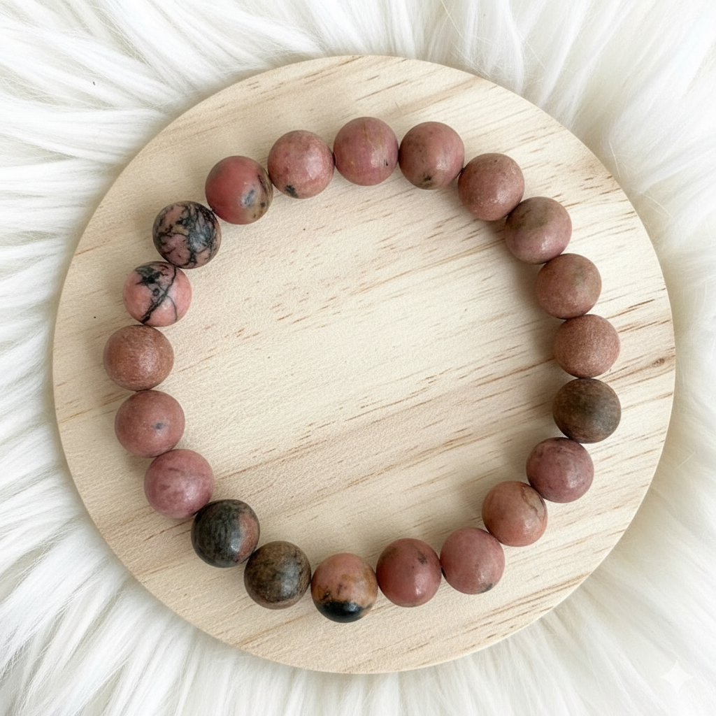 Love Bracelet | Rhodonite | Includes: Bracelet