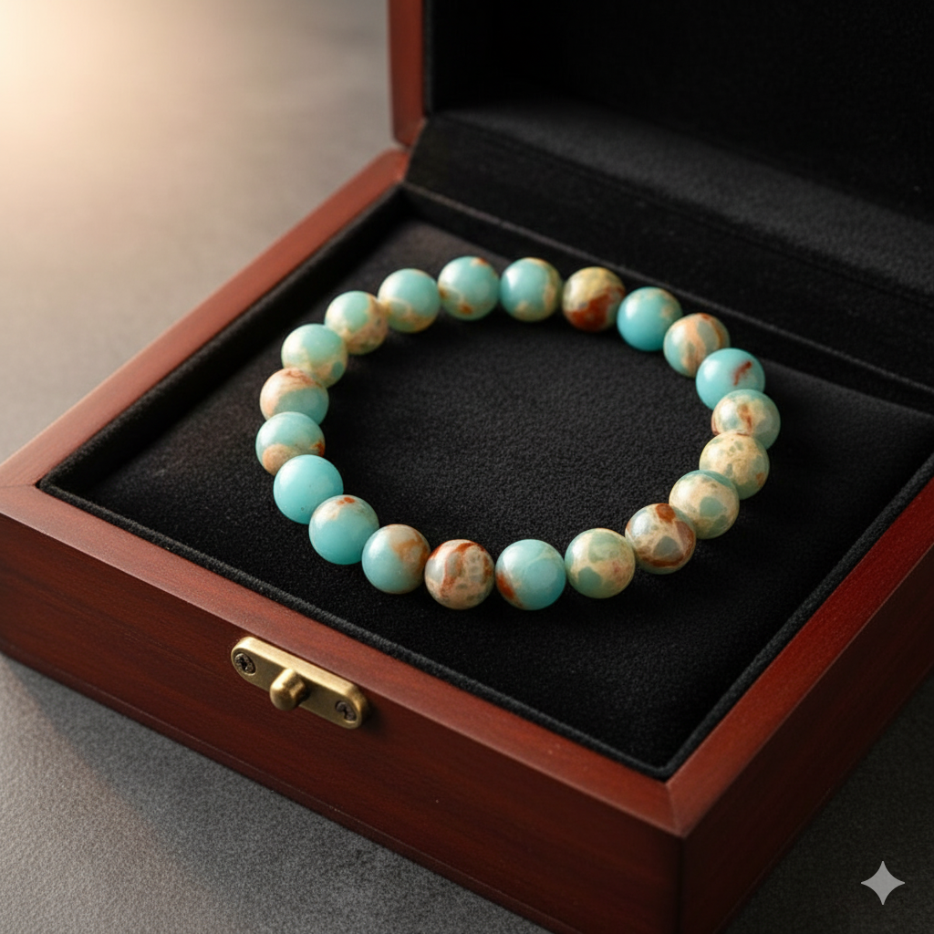 Calm Bracelet | Aqua Terra Jasper | Includes: Bracelet