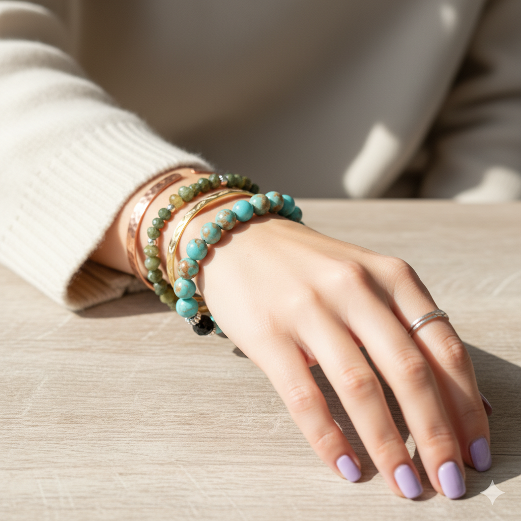 Calm Bracelet | Aqua Terra Jasper | Includes: Bracelet