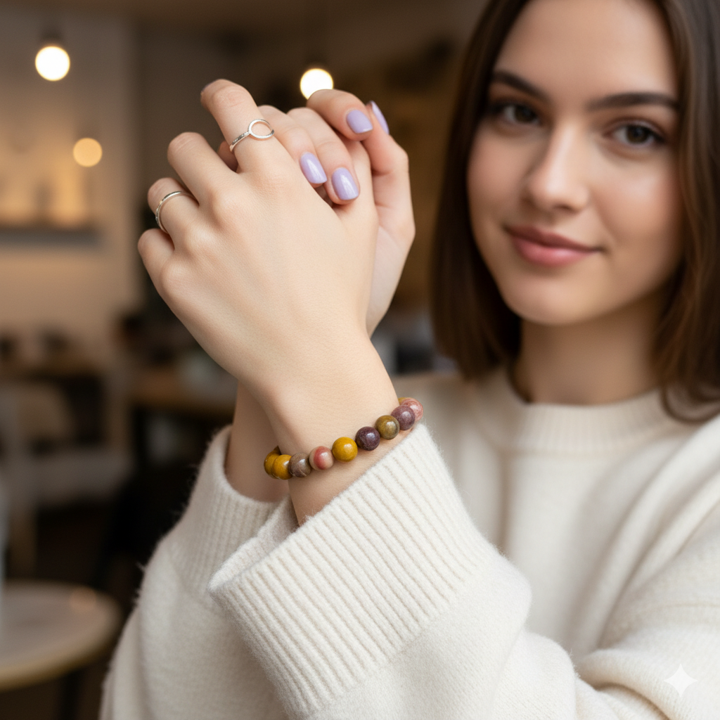 Grounded Bracelet | Mookaite | Includes: Bracelet
