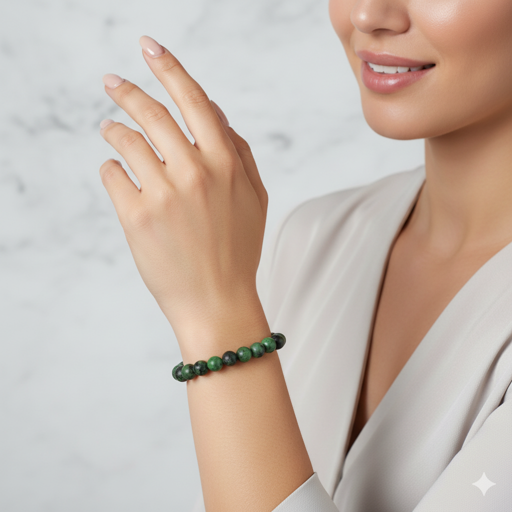 Healing Bracelet | Green Agate | Includes: Bracelet
