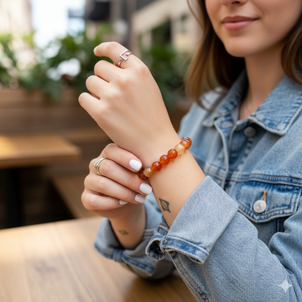 Energy Bracelet | Carnelian | Includes: Bracelet